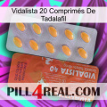 Vidalista 20 Comprimés De Tadalafil 43